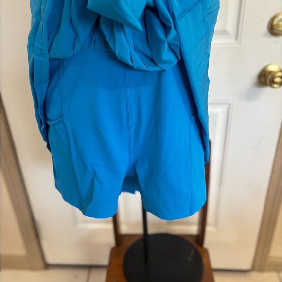 Med All In Motion Blue/White Tennis Active Athletic Dress with Built in Shorts. - Picture 4 of 5